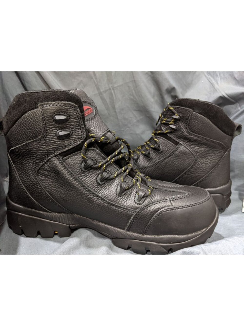 AVENGER SAFETY 6 In Boot Men's Size 11.5, Wide EE, Black, Composite Toe Cap NEW!